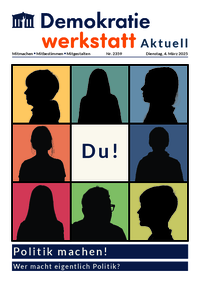 Werkstatt Politiker:innen (Zeitung)