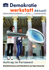 Werkstatt Politiker:innen (Zeitung)