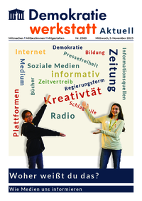 Werkstatt Medien (Zeitung) Werkstatt Medien (Zeitung)