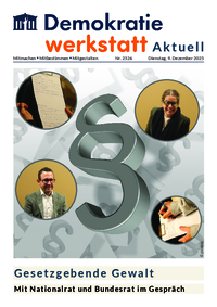 Werkstatt Politikerinnen und Politiker (Zeitung)