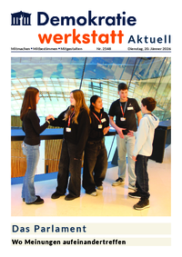 Werkstatt Politikerinnen und Politiker (Zeitung) Werkstatt Politikerinnen und Politiker (Zeitung)