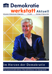 Werkstatt Politikerinnen und Politiker (Zeitung) Werkstatt Politikerinnen und Politiker (Zeitung)