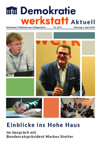 Werkstatt Politikerinnen und Politiker (Zeitung)