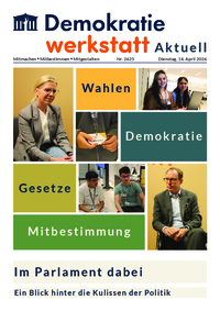 Werkstatt Politikerinnen und Politiker (Zeitung)