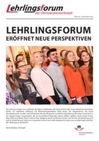 Lehrlingsforum – Politikerinnen und Politiker Lehrlingsforum – Politikerinnen und Politiker