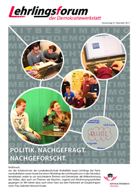 Lehrlingsforum – PolitikerInnen Lehrlingsforum – PolitikerInnen