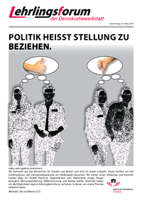 Lehrlingsforum – Politiker und Politikerinnen Lehrlingsforum – Politiker und Politikerinnen