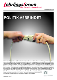Lehrlingsforum – Politikerinnen und Politiker