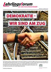 Lehrlingsforum – Demokratie Lehrlingsforum – Demokratie