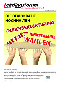 Lehrlingsforum – Demokratie