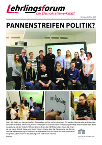 Lehrlingsforum – Politiker und Politikerinnen
