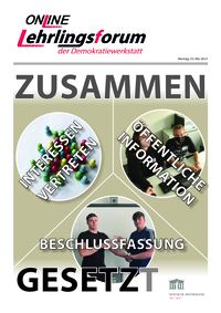 ONLINE Lehrlingsforum – Parlament
