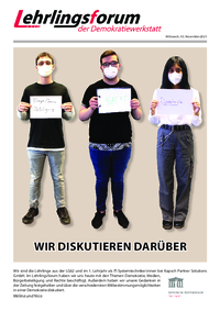 Lehrlingsforum – Demokratie