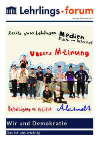 Lehrlingsforum – Demokratie