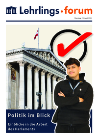 Lehrlingsforum – Politiker:innen Lehrlingsforum – Politiker:innen