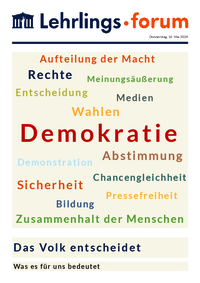Lehrlingsforum – Demokratie Lehrlingsforum – Demokratie