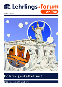 ONLINE Lehrlingsforum – Parlament ONLINE Lehrlingsforum – Parlament
