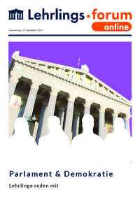 ONLINE Lehrlingsforum – Parlament